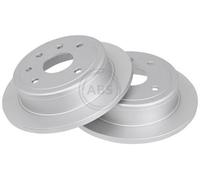 2x A.B.S. 17685 Disque de frein Arrière pour CHEVROLET Epica KL1 258mm