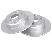 2x A.B.S. 17691 Coated Disque de frein Arrière pour HONDA SHUTTLE (RA) 282mm