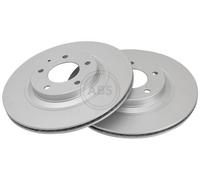 2x A.B.S. 17696 Disque de frein Arrière pour MAZDA RX-8 (SE, FE) 302mm