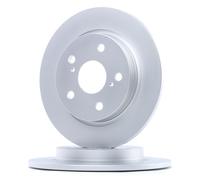 2x A.B.S. 17830 Coated Disque de frein Arrière pour TOYOTA AURIS (NZE18, ZRE18)