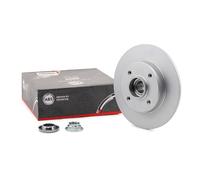 2x A.B.S. 17893C Coated Disque de frein Arrière pour OPEL Crossland X (P17)