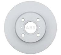 2x A.B.S. 17939 Coated Disque de frein Avant pour TOYOTA iQ (J1) 255mm