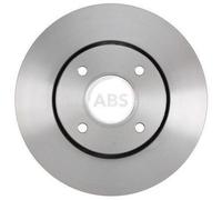 2x A.B.S. 17954 Coated Disque de frein Avant pour MITSUBISHI COLT VI (Z3A, Z2A)