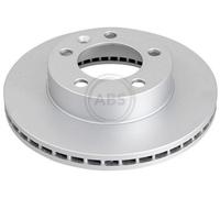 2x A.B.S. 18164 Coated Disque de frein Avant pour OPEL Movano B Bus (X62) 302mm