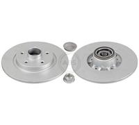 2x A.B.S. Coated Disque de frein Arrière convient pour MERCEDES-BENZ 274mm