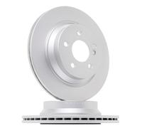 2x A.B.S. Coated Disque de frein Arrière convient pour MERCEDES-BENZ GLK (X204)