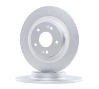 2x A.B.S. Coated Disque de frein Arrière convient pour PEUGEOT 4008 SUV 302mm