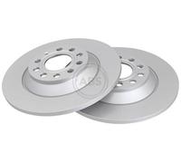 2x A.B.S. Coated Disque de frein Arrière pour AUDI A6 C6 Avant (4F5) 302mm 17863