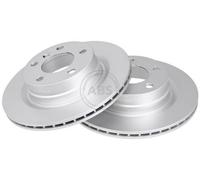 2x A.B.S. Coated Disque de frein Arrière pour BMW 1 5 portes (F20) 3 Coupé (E92)