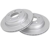 2x A.B.S. Coated Disque de frein Arrière pour BMW 3 Touring (F31) 3 GT (F34)