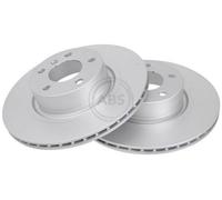2x A.B.S. Coated Disque de frein Arrière pour BMW X3 (F25) X4 (F26) 330mm 18207