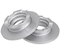 2x A.B.S. Coated Disque de frein Arrière pour FORD Transit Mk6 Tourneo 280mm