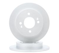 2x A.B.S. Coated Disque de frein Arrière pour HYUNDAI i10 (PA) 234mm 17656