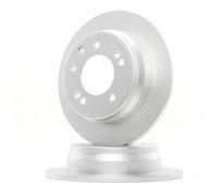 2x A.B.S. Coated Disque de frein Arrière pour HYUNDAI i30 (FD) 262mm 17910