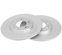 2x A.B.S. Coated Disque de frein Arrière pour HYUNDAI i40 CW (VF) i40 (VF) 300mm