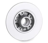 2x A.B.S. Coated Disque de frein Arrière pour RENAULT Megane CC (EZ, EZ0/1)