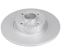 2x A.B.S. Coated Disque de frein Arrière pour RENAULT Scénic II (JM) 270mm 17727