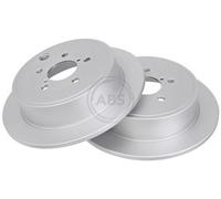 2x A.B.S. Coated Disque de frein Arrière pour TOYOTA GT 86 Coupé (ZN6) 286mm