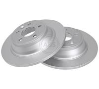 2x A.B.S. Coated Disque de frein Arrière pour VOLVO V70 II (285) V70 III (135)