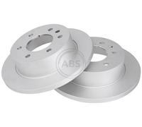 2x A.B.S. Coated Disque de frein Arrière pour VW Crafter 30-50 Van (2E) 298mm