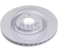 2x A.B.S. Coated Disque de frein Arrière pour VW Touareg III (CR7, RC8) 350mm