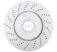 2x A.B.S. Coated Disque de frein Avant 322mm 17759