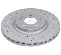 2x A.B.S. Coated Disque de frein Avant convient pour MERCEDES-BENZ SLK (R171)