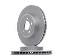 2x A.B.S. Coated Disque de frein Avant pour BMW 5 Berline (F10) 348mm 18261