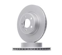 2x A.B.S. Coated Disque de frein Avant pour BMW 5 Berline (F10) 5 Touring (F11)