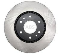 2x A.B.S. Coated Disque de frein Avant pour CHEVROLET TRAILBLAZER (KC) 325mm