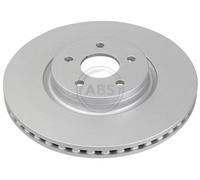 2x A.B.S. Coated Disque de frein Avant pour FORD Focus Mk3 5 portes (DYB) 320mm