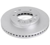 2x A.B.S. Coated Disque de frein Avant pour FORD Ranger Mk3 (TKE) 302mm 18407