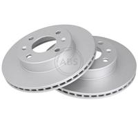 2x A.B.S. Coated Disque de frein Avant pour HYUNDAI i10 (PA) 241mm 17643
