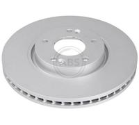 2x A.B.S. Coated Disque de frein Avant pour HYUNDAI ix35 (LM, EL, ELH) 300mm