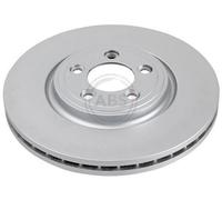 2x A.B.S. Coated Disque de frein Avant pour JAGUAR XF (J05, CC9) 326mm 18093