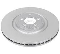 2x A.B.S. Coated Disque de frein Avant pour JAGUAR XF (J05, CC9) 355mm 18008
