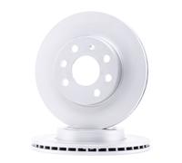 2x A.B.S. Coated Disque de frein Avant pour OPEL Corsa C 3/5 portes (X01) 240mm