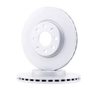 2x A.B.S. Coated Disque de frein Avant pour OPEL Corsa D 3/5 portes (S07) 257mm