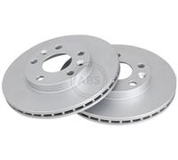 2x A.B.S. Coated Disque de frein Avant pour RENAULT Megane IV 3/5 portes 269mm
