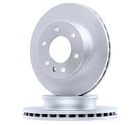 2x A.B.S. Coated Disque de frein Avant pour VW Crafter 30-50 Van (2E) 300mm