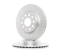 2x A.B.S. Coated Disque de frein Avant pour VW Golf VI 3/5 portes (5K1) 280mm