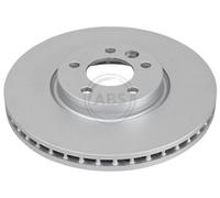 2x A.B.S. Coated Disque de frein Avant pour VW Transporter T5 Van 340mm 18195