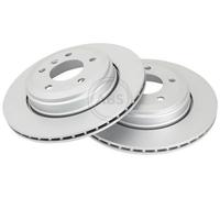 2x A.B.S. Coated Disque de frein pour BMW 5 Berline (E60) 5 Touring (E61) 320mm