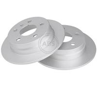 2x A.B.S. Disque de frein Arrière convient pour MERCEDES-BENZ Classe B (W245)