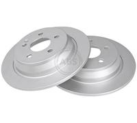 2x A.B.S. Disque de frein Arrière convient pour MERCEDES-BENZ Viano (W639) 296mm