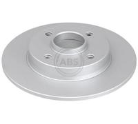 2x A.B.S. Disque de frein Arrière convient pour PEUGEOT 307 3/5 portes (3A/C)