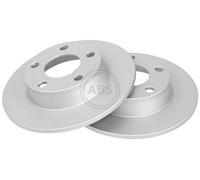 2x A.B.S. Disque de frein Arrière pour AUDI A6 C5 Avant (4B5) 255mm 17062