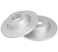 2x A.B.S. Disque de frein Arrière pour CITROËN C5 II 5 portes (RC) 276mm 17337