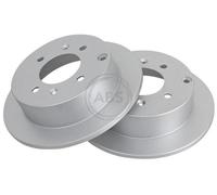 2x A.B.S. Disque de frein Arrière pour HYUNDAI MATRIX (FC) 262mm 17207