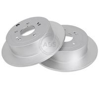 2x A.B.S. Disque de frein Arrière pour HYUNDAI SANTA FÉ II (CM) 302mm 17895